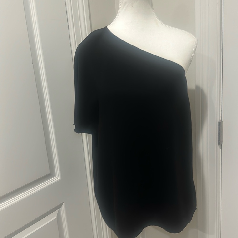 One shoulder blouse from Aritzia